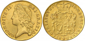 INGHILTERRA Giorgio II (1727-1760) 2 Ghinee 1739 - Fr. 337 AU (g 16,14) RR Da montatura
