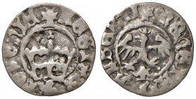 POLONIA Johann Albert (1492-1501) Mezzo groschen - AG (g 0,90)