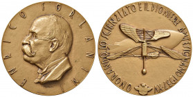 ENRICO FORLANINI (1848-1930) Medaglia 1937 - Opus: Monti - AE (g 77,88 - 55 mm)