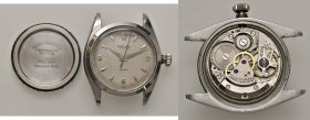 ROLEX orologio Rolex Oyster Precision cassa in acciaio originale Rolex referenza 6426 seriale 787xxx. Dial argentè a nido d’ape con indici a bastone e...
