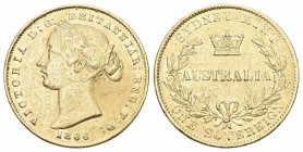 AUSTRALIEN. Victoria, 1837-1901. Sovereign 1866, Sydney. 7.98 g. Schl. 818. Fr. 10. Vorzüglich / Extremely fine