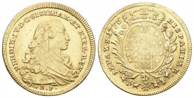 ITALIEN. Neapel / Sizilien. Ferdinando IV. (I.), 1759-1825. 6 Ducati 1776, Napoli. Con sigla BP. 8.79 g. MIR 357/7. Fr. 849. vorzüglich