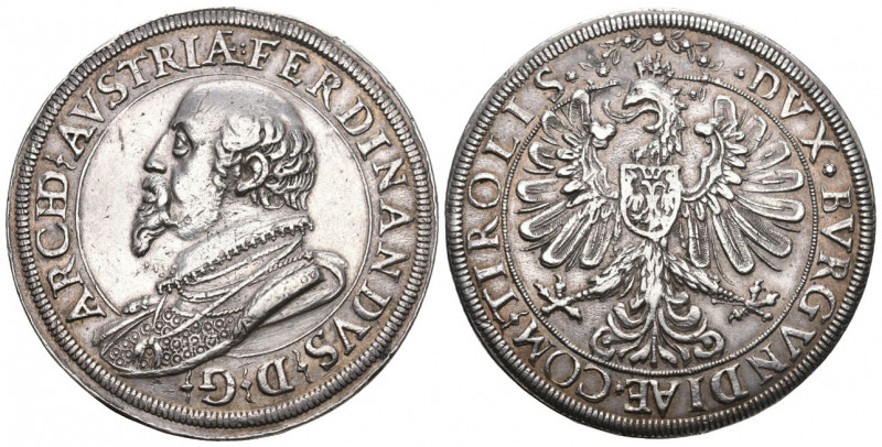 RÖMISCH-DEUTSCHES REICH. Erzherzog Ferdinand, 1564-1595.
Doppelter Reichstaler ...