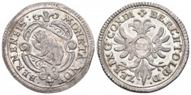 Schweiz / Switzerland / Suisse Bern um 1656 1/4 Taler Silber 7.3g HMZ 2-193a selten vorzüglich