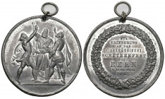 Bern 1885 Medaille Schützenfest in PB / SN Ri: 209a selten vz