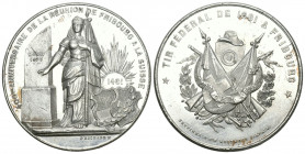 Fribourg 1881 Tir federal in PB / SN Ri: 414c vz