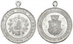 Glarus. Eidgenössisches Schützenfest. 13.33 g. Richter (Schützenmedaillen) 812a. Sehr selten / Very rare vz-unz