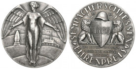 Luzern Silbermedaille o. J. (1920). Sempacher Schiessen. Ehrenpreis. 15.89 g. Richter 897b. FDC