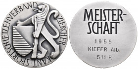 Zürich 1955 Schützenverband Silber Ri: 1919b FDC