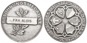 Zentralschweiz O.J Kleinkaliberschiessen Bronce versilbert 40mm Ri: 2025a bis unz