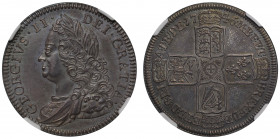 PF63 | George II (1727-60), silver proof Halfcrown, 1746, older laureate and draped bust left, legend and toothed border surrounding, GEORGIVS. II. DE...