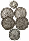 Great Britain, Miscellaneous silver (6), consisting of Elizabeth I (1558-1603), Sixpence, 1569, 1.65g; William and Mary (1689-94), Halfcrown, 1689, 14...