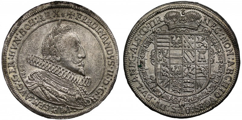 MS62 | Germany, German States, Alsace, Ferdinand II (1619-37), silver Taler, 162...