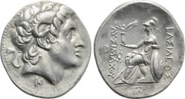 KINGS OF THRACE (Macedonian). Lysimachos (305-281 BC). Tetradrachm. Pergamon.