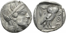 ATTICA. Athens. Fourrée Tetradrachm (Circa 454-404 BC). Contemporary imitation.