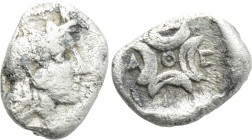 ATTICA. Athena. Hemiobol (Circa 400/390-294 BC).