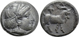 TROAS. Antandros. Trihemiobol (Late 5th century BC).