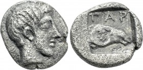 TROAS. Gargara. Tritartemorion (Circa 420-400 BC).