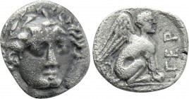 TROAS. Gergis. Hemiobol (4th century BC).