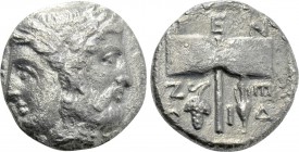 TROAS. Tenedos. Drachm (Late 5th-early 4th centuries BC).