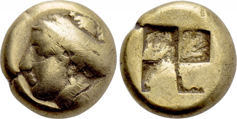 IONIA. Phokaia. EL Hekte (Circa 478-387 BC). 

Obv: Female head left; below, s...