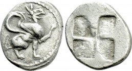 IONIA. Teos. Trihemiobol (Circa 450-425 BC).