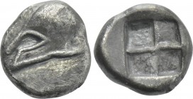 IONIA. Uncertain. Obol (5th century BC).
