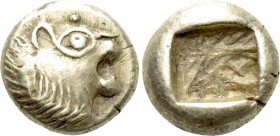 KINGS OF LYDIA. Time of Alyattes to Kroisos (Circa 610-546 BC). EL Hemihekte. Contemporary imitation of Sardes.