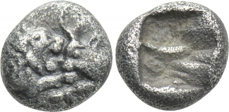 KINGS OF LYDIA. Kroisos (Circa 564/53-550/39 BC). 1/24 Stater. Sardes. 

Obv: ...