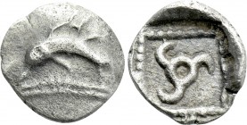 DYNASTS OF LYCIA. Uncertain dynast (Circa 480-460 BC). Hemiobol. Uncertain mint, possibly Zagaba.