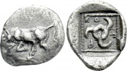 DYNASTS OF LYCIA. Kuprilli (Circa 470-440 BC). Hemiobol. Uncertain mint, possibly Tymnessos.