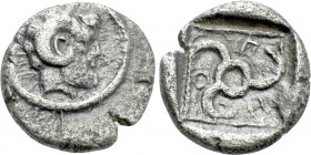 DYNASTS OF LYCIA. Kuprilli (Circa 470-440 BC). Hemiobol. Uncertain mint.