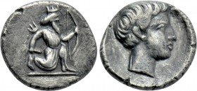 CILICIA. Uncertain. Hemiobol? (4th century BC).
