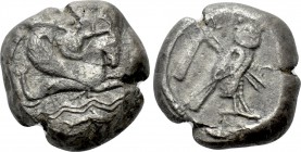 PHOENICIA. Tyre. Uncertain king (Mid 4th century BC). Shekel. Dated RY 13 (366/5 BC).