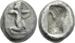ACHAEMENID EMPIRE. Time of Darios I to Xerxes I (Circa 505-480 BC). 1/3 Siglos. Sardes.