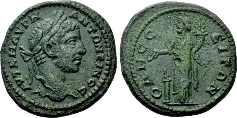 MOESIA INFERIOR. Odessus. Elagabalus (218-222). Ae. 

Obv: AVT K M AVPH ANTΩNE...