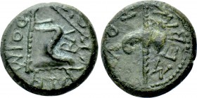 KINGS OF THRACE. Rhoemetalces I with Augustus (Circa 11 BC-12 AD). Ae.