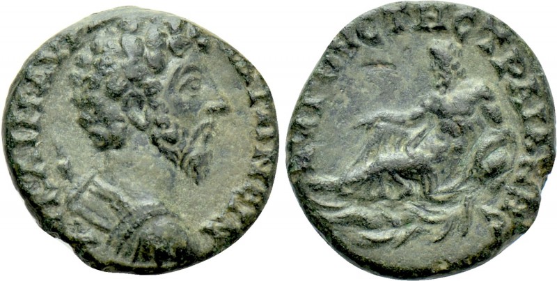 THRACE. Augusta Traiana. Marcus Aurelius (161-180). Ae. 

Obv: ΑV ΚΑΙ Μ ΑVΡΗ Α...