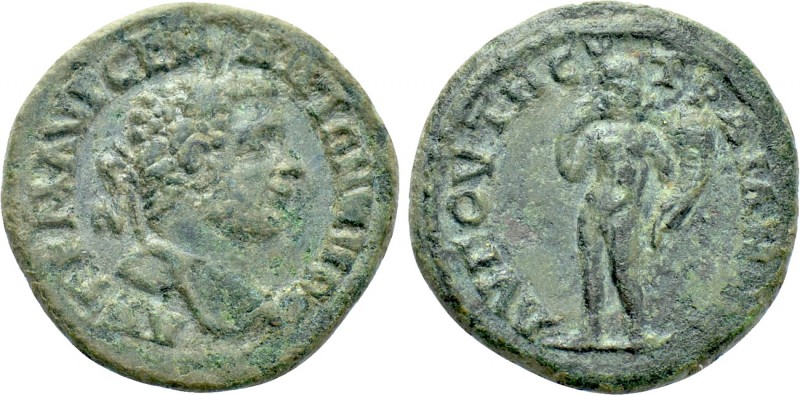 THRACE. Augusta Traiana. Caracalla (198-217). Ae. 

Obv: AVT K M AVP CEH ANTΩN...