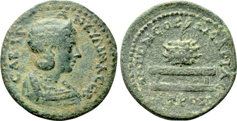 PONTUS. Neocaesarea. Tranquillina (Augusta, 241-244). Ae. Dated CY 178 (241/2). ...