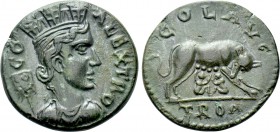 TROAS. Alexandria. Pseudo-autonomous. Time of Trebonianus Gallus or Valerian I (251-260). Ae As.