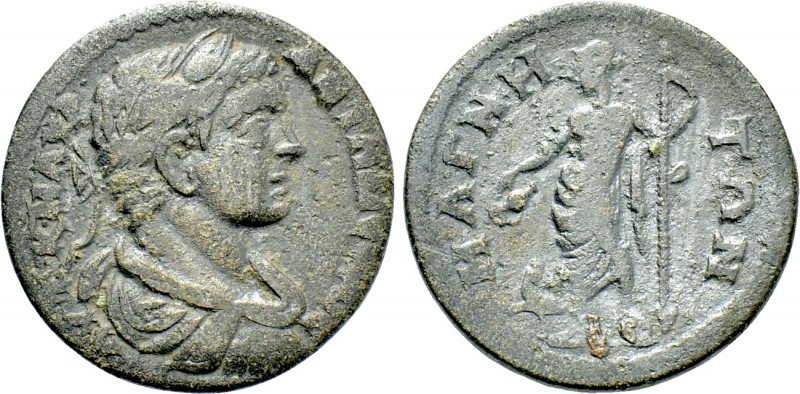 IONIA. Magnesia ad Maeandrum. Caracalla (198-217). Ae. 

Obv: AVT K M AVP ANTΩ...