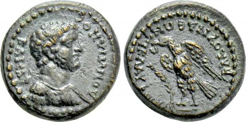 LYDIA. Blaundus. Domitian (Caesar, 69-81). Ae. Ti. Klaudios Phoinix, Italicus pr...
