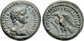 LYDIA. Blaundus. Domitian (Caesar, 69-81). Ae. Ti. Klaudios Phoinix, Italicus procos.
