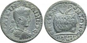 LYDIA. Magnesia ad Sipylum. Gallienus (253-268). Ae. Aurelius Frontonus, strategos.