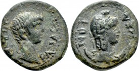 LYDIA. Nysa. Nero (54-68). Ae.