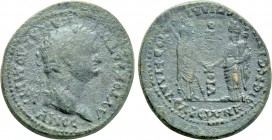LYDIA. Philadelphia. Domitian (81-96). Ae. Lagetas, magistrate (for the second time?). Homonoia issue with Ephesus.