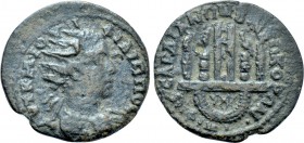 LYDIA. Sardis. Philip I the Arab (244-249). Ae. Uncertain magistrate.