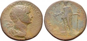 CYPRUS. Koinon of Cyprus. Trajan (98-117). Ae.