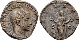 VOLUSIAN (251-253). Sestertius. Rome.